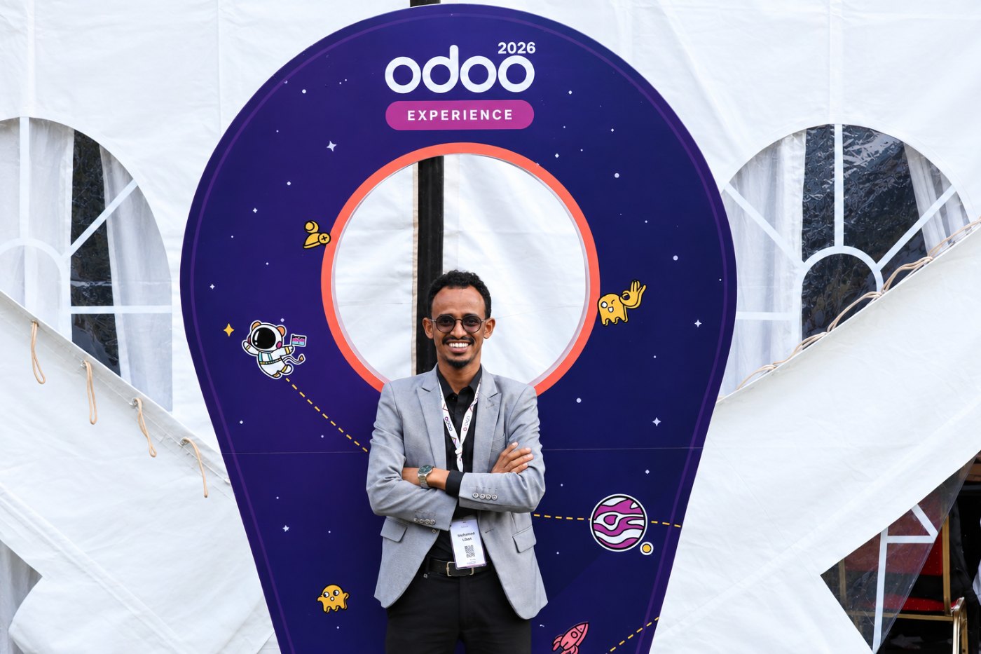 Mohamed Liban at Odoo Experience 2026